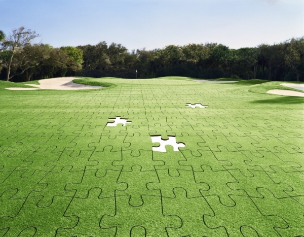 Photograph Chris Frazer Smith Fairway on One Eyeland